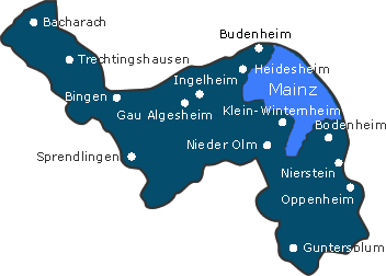Kreis Mainz-Bingen - Kreisgebiet Mainz-Bingen - kreisgebiet.de - KREISGEBIET