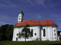 Das Foto basiert auf dem Bild "Votivkirche St. Thekla" aus der freien Enzyklopädie Wikipedia. Diese Datei wurde unter der GNU-Lizenz für freie Dokumentation veröffentlicht. Der Urheber des Bildes ist Nicole Eberhardt.