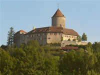 Das Bild basiert auf dem Bild: "Burg Reichenberg" aus dem zentralen Medienarchiv Wikimedia Commons und steht unter der GNU-Lizenz für freie Dokumentation. Der Urheber des Bildes ist Enslin.