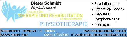 Praxis für Therapie und Rehabilitation Neunkirchen