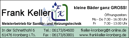 Sanitär- Heizungstechnik Keller Kronberg