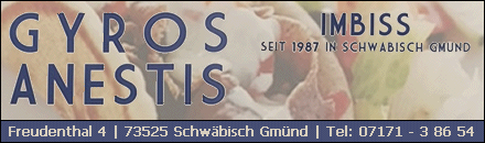 Gyros Anestis Schwäbisch Gmünd