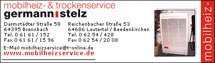 Mobilheizservice - Brensbach