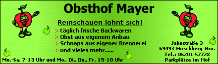 Obsthof Mayer Hirschberg