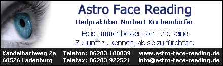 Astro Face Reading Kochendörfer Ladenburg