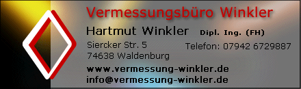 Vermessung Winkler Waldenburg
