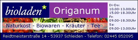 Naturkost Schleiden Biowaren