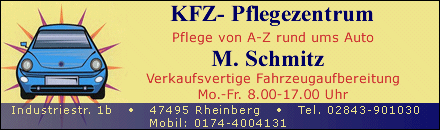KFZ Pflegezentrum Rheinberg
