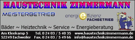 Haustechnik Zimmermann Eschweiler