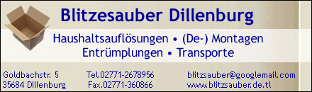 Blitzesauber Dillenburg