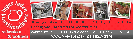 Inges Laden Kunsthandwerk Friedrichsdorf