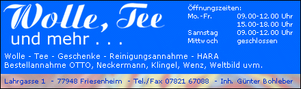 Wolle Tee Friesenheim
