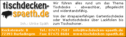 Tischdecken Burladingen