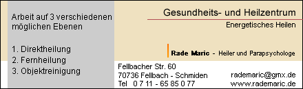 Gesundheits- und Heilzentrum Fellbach-Schmiden
