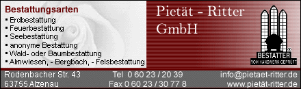 Pietät - Ritter Gmbh Alzenau