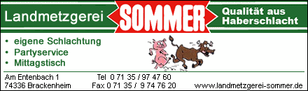 Landmetzgerei Sommer Brackenheim