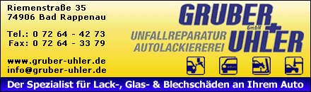 Auto, Kfz Gruber & Uhler GmbH Bad Rappenau