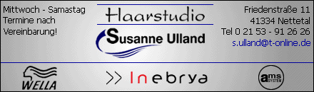 Haarstudio Susanne Ulland Nettetal