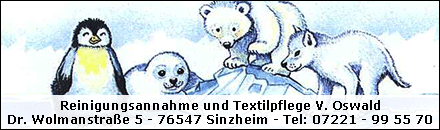 Reinigungsannahme und Textilpflege Oswald