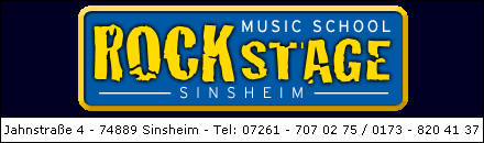 RockStage Musical School Sinsheim