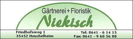 Gärtnerei Niekisch Heuchelheim