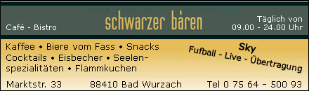 Café - Bistro Bad Wurzach 