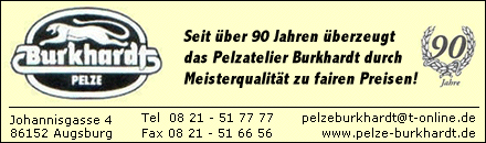 Pelze Burkhardt Augsburg