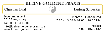 Kleine Goldene Praxis Augsburg