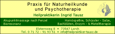 Praxis für Naturheilkunde und Psychotherapie Lorch