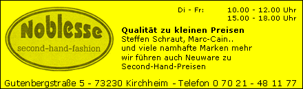 Boutique Noblesse Kirchheim