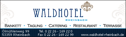 Gaststätte und Restaurant Waldhotel Rheinbach