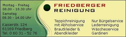 Teppichreinigung Friedberg