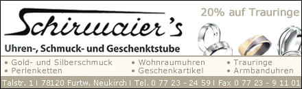 Uhren und Schmuck Schirmaiers Furtwangen