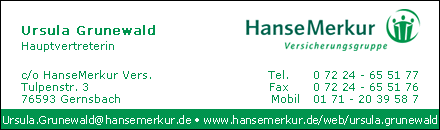 Versicherung HanseMerkur Malsch
