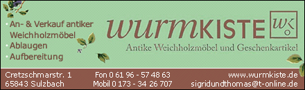 Antike Möbel Wurmkiste Sulzbach Sulzbach