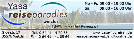 Reisebüro Yasa Reiseparadies Wetzlar