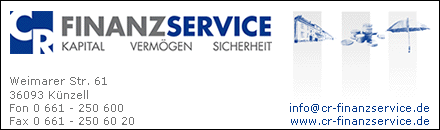 Finanzservice Claudio Roeder Künzell