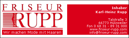 Friseur Rupp Ensdorf