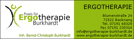 Ergotherapie Burkhardt Backnang