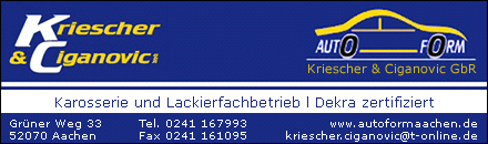 Karosserie & Lackierfachbetrieb Auto Form Aachen