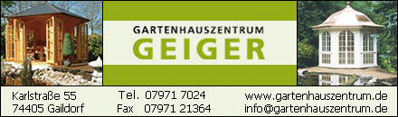 Teehuser Gartenhauszentrum Geiger Gaildorf