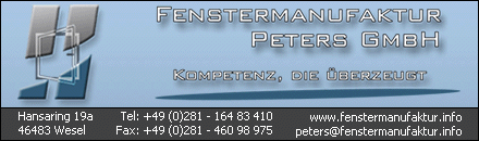 Fenstermanufaktur Peters GmbH Wesel