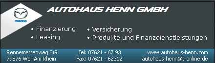 Autohaus Henn GmbH Weil am Rhein