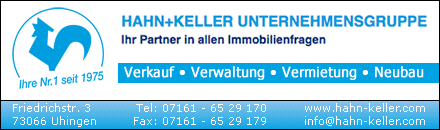 Hahn + Keller Immobilien Wohnbau Uhingen