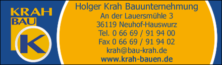 Holger Krah Bauunternehmung Neuhof-Hauswurz