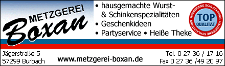 Metzgerei Boxan Burbach