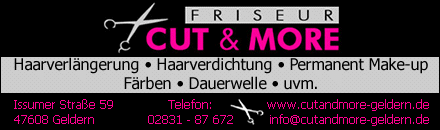 Friseur Cut & More Geldern