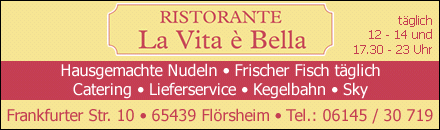 Ristorante La Vita è Bella Flörsheim