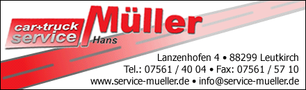 Car Truck Service Hans Müller Leutkirch