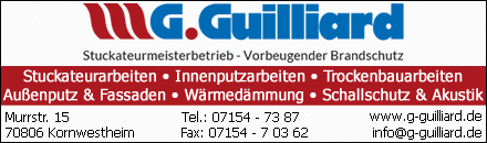 G. Guillard Stuckateurmeisterbetrieb Kornwestheim